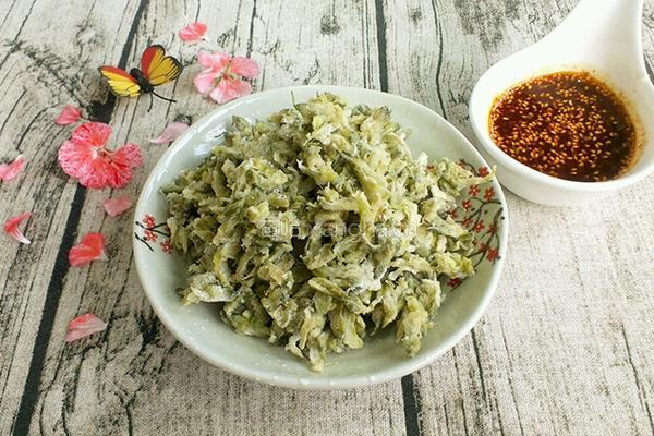 槐花麦饭的做法图解7