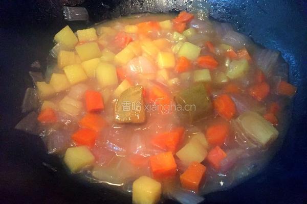 轻松熊咖喱饭的做法图解9