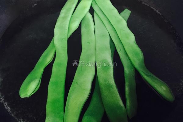 刀豆炒土豆的做法图解2