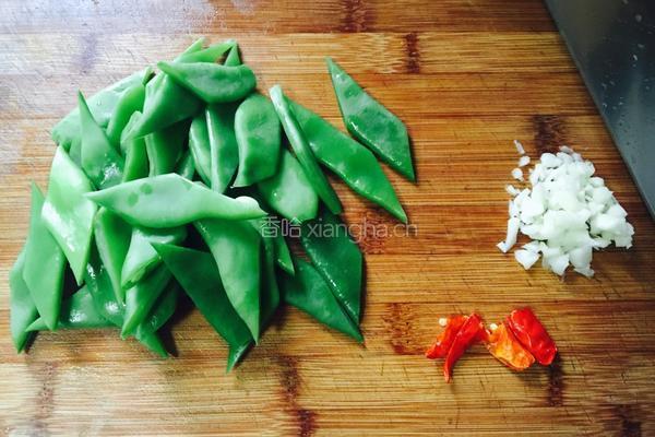 刀豆炒土豆的做法图解3