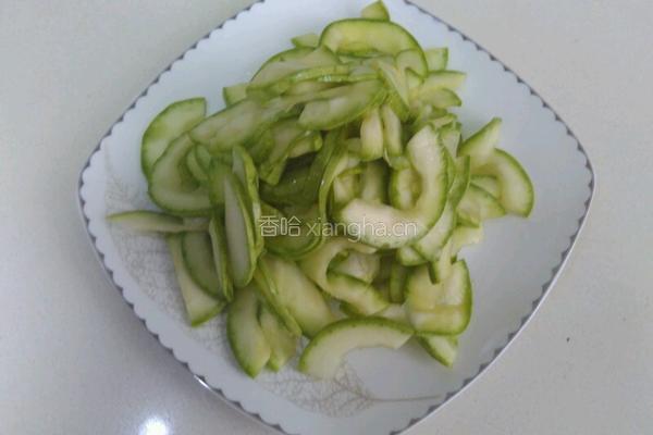 清炒笋瓜的做法图解3