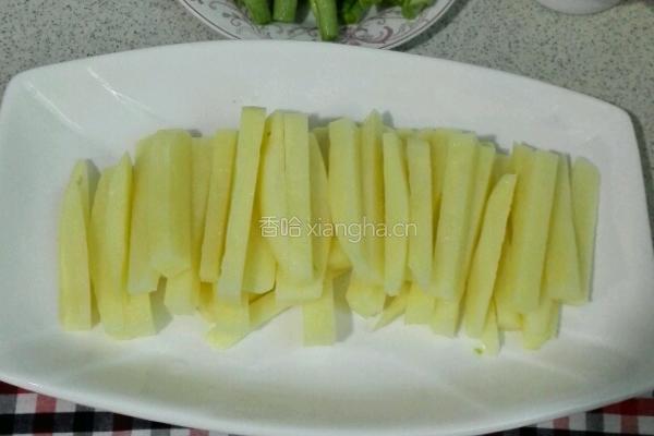 刀豆土豆的做法图解3