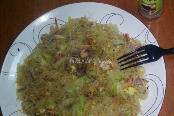 黑胡椒炒米粉的做法图解6