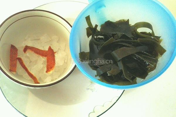 绿豆海带糖水的做法图解2