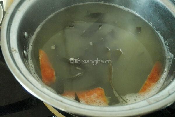 绿豆海带糖水的做法图解4