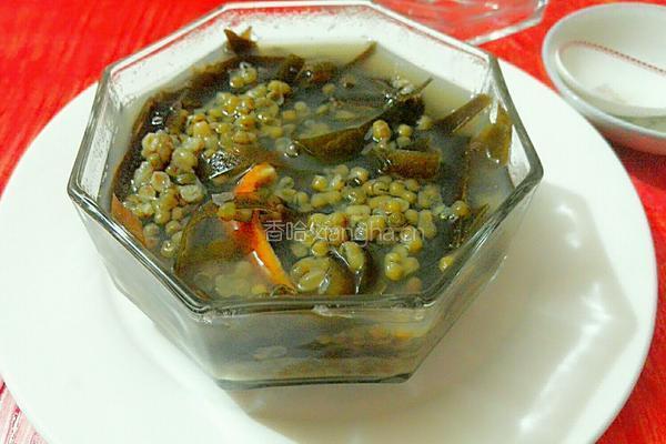 绿豆海带糖水的做法图解5