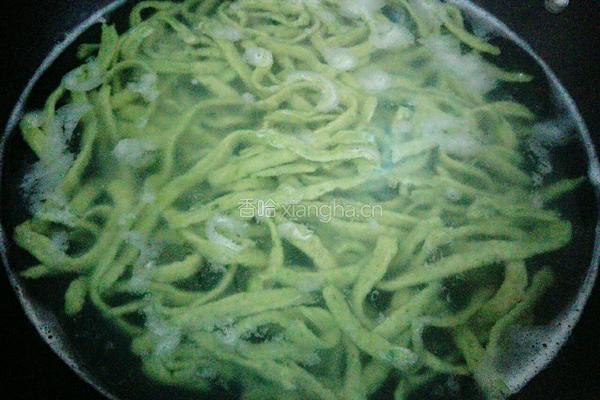 蔬菜面的做法图解4