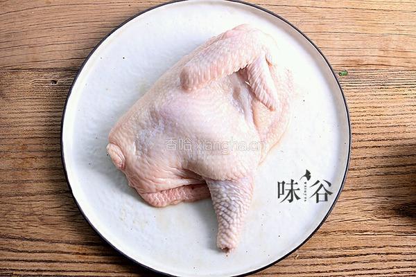 电饭煲盐焗鸡的做法图解2