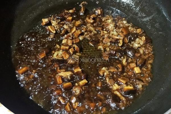 香菇肉丁油饭的做法图解6
