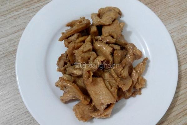 苹果炒肉片的做法图解4