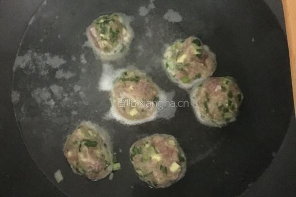 肉圆子的做法图解7