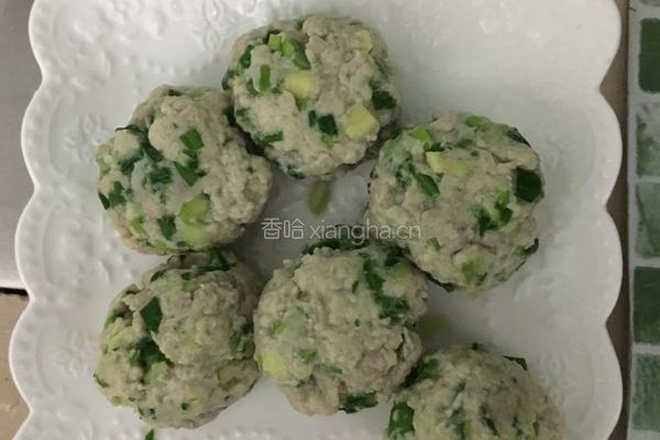 肉圆子的做法图解8