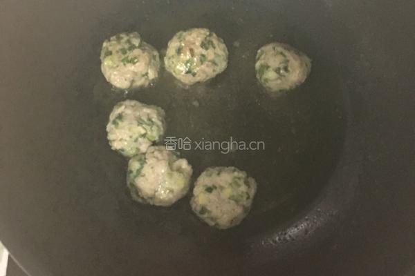 肉圆子的做法图解10