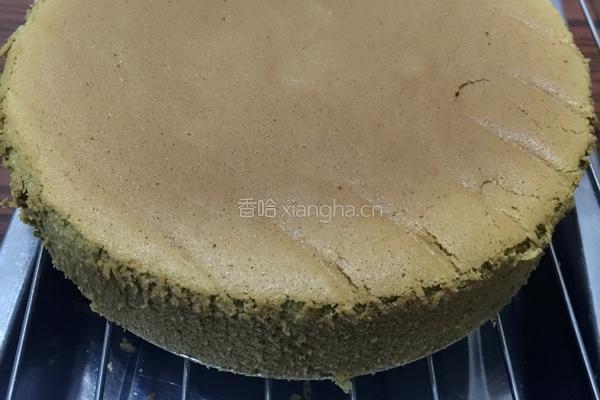 八寸抹茶戚风蛋糕的做法图解9