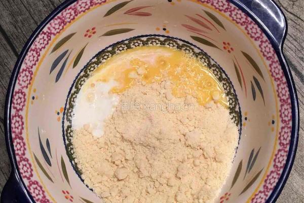 星巴克蜜豆松饼的做法图解4
