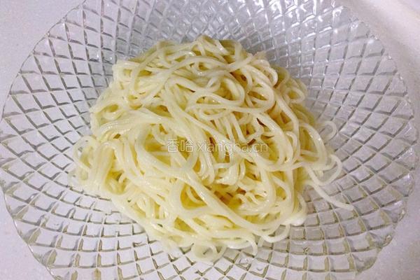 麻酱鸡丝凉面的做法图解10