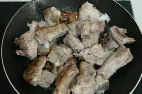 土豆红烧排骨的做法图解4
