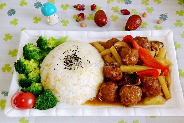 肉丸土豆盖浇饭的做法图解18