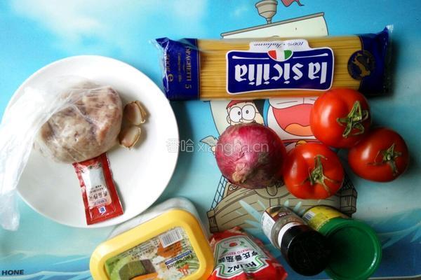 肉酱意粉的做法图解1