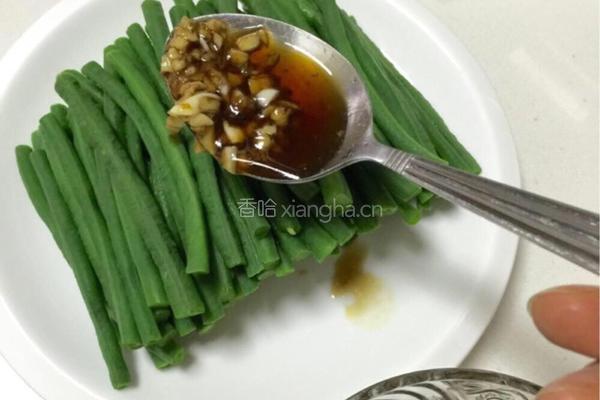 麻汁豆角的做法图解8
