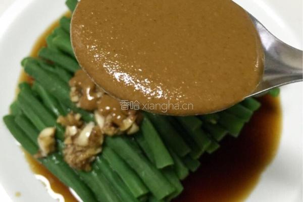 麻汁豆角的做法图解9