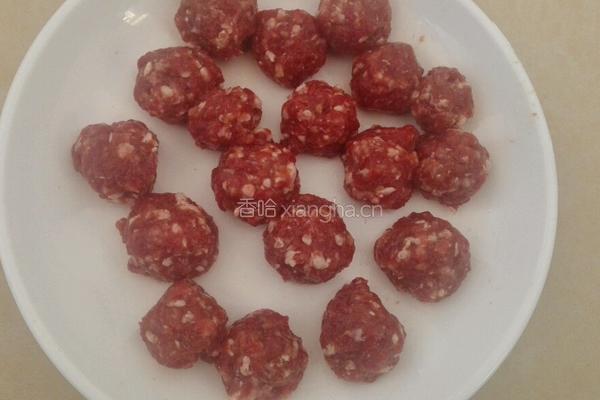 牛肉丸的做法图解6