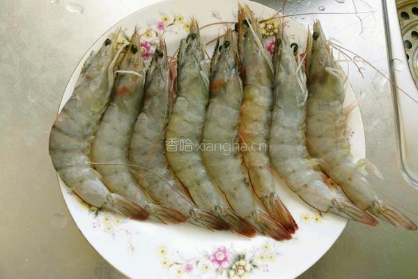 清蒸虾的做法图解1