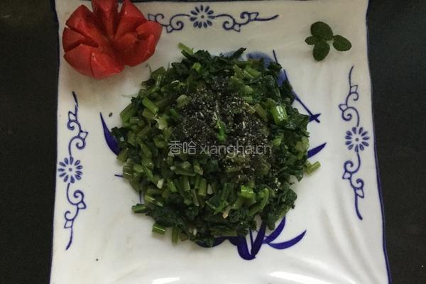 凉拌萝卜缨的做法图解13
