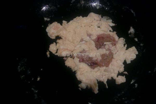 鱼籽炒鸡蛋的做法图解4