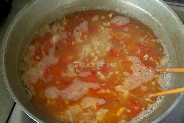 西红柿疙瘩鸡蛋汤的做法图解8