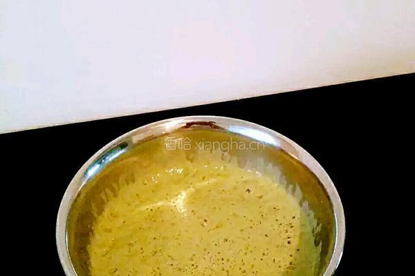 奶香抹茶发糕的做法图解6