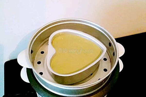奶香抹茶发糕的做法图解11