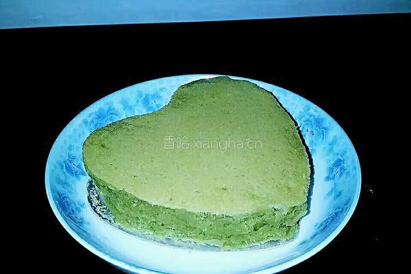 奶香抹茶发糕的做法图解13