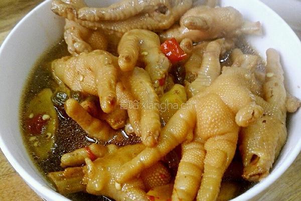 高压锅炖鸡脚