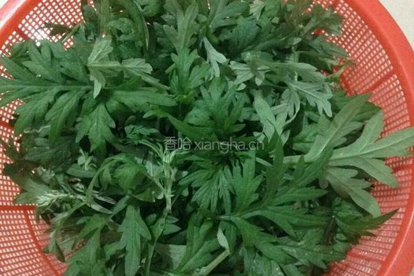 甜艾饼的做法图解1