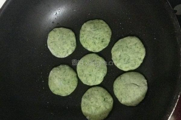甜艾饼的做法图解8