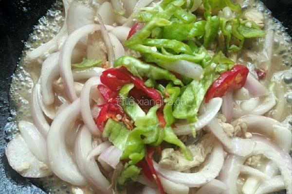 洋葱炒鸡肉的做法图解8