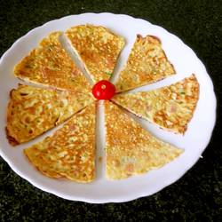 肉末鸡蛋饼的做法[图]