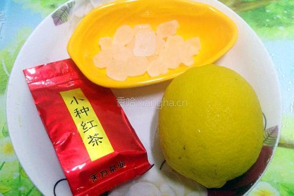 柠檬红茶的做法图解1