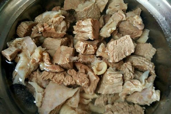 番茄牛肉汤的做法图解2
