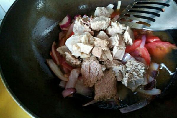 番茄牛肉汤的做法图解5