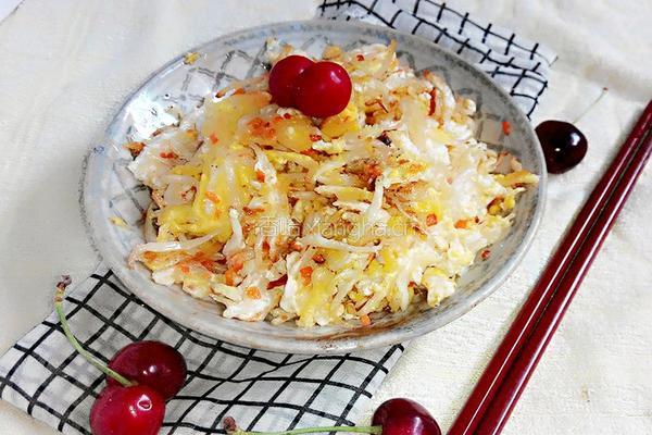 银鱼炒鸡蛋的做法图解12