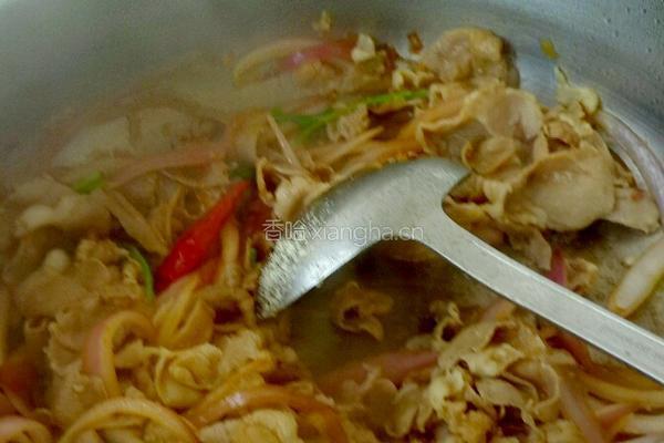 爆炒羊肉圆葱的做法图解5
