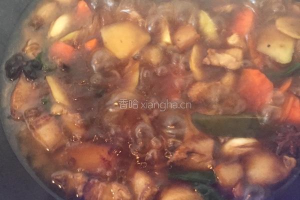 土豆炖肉的做法图解4