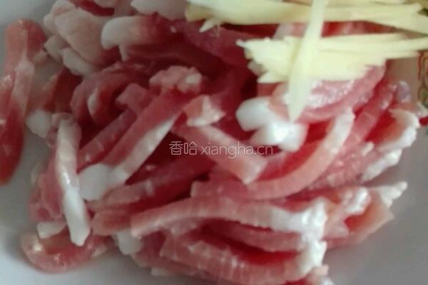 榨菜肉丝的做法图解2