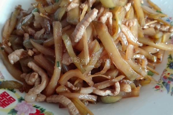 榨菜肉丝的做法图解9