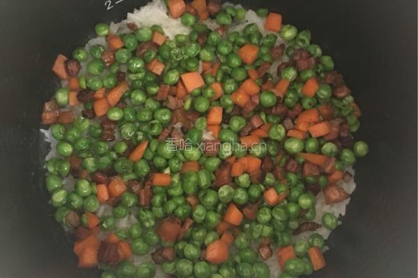 豌豆糯米饭的做法图解12
