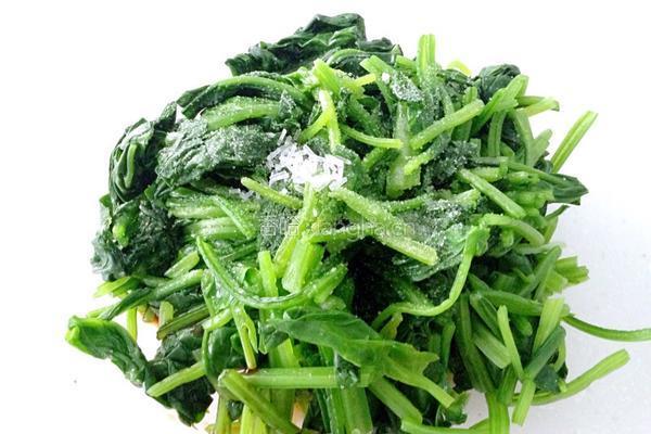 老醋菠菜花生米的做法图解13