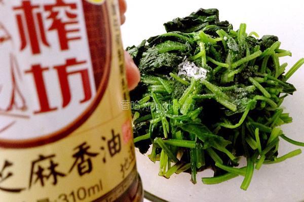 老醋菠菜花生米的做法图解14