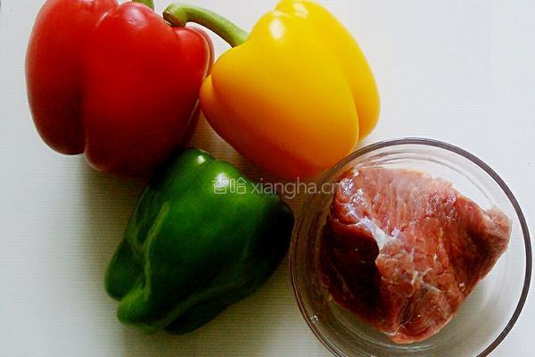 黑椒牛肉粒的做法图解1